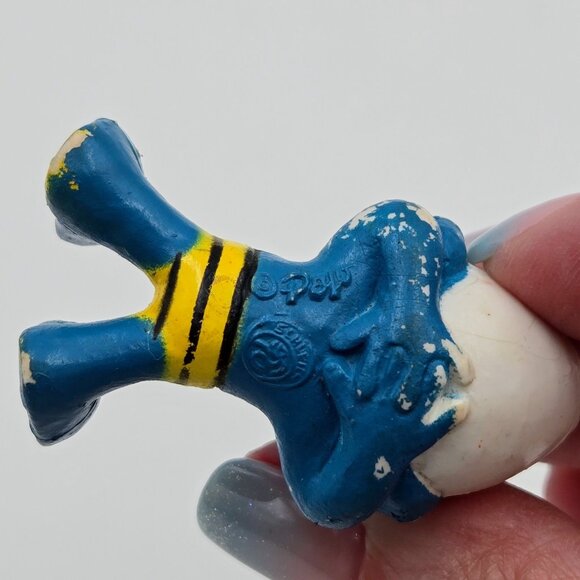 Vintage Smurf Lot Peyo Schleich W. Germany Figurines Lot Of 3 Read - Picture 14 of 16